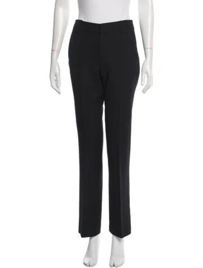 Pre-owned A.l.c Straight Leg Pants In Black