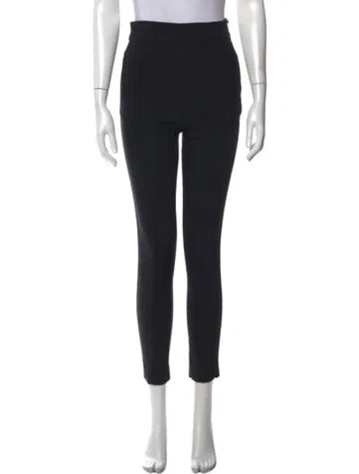 Pre-owned A.l.c Straight Leg Pants In Black