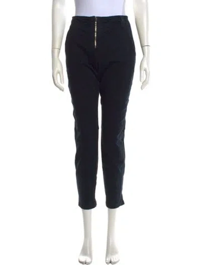 Pre-owned A.l.c Straight Leg Pants In Black