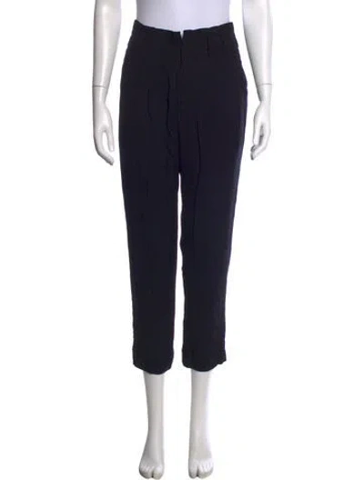 Pre-owned A.l.c Straight Leg Pants In Black