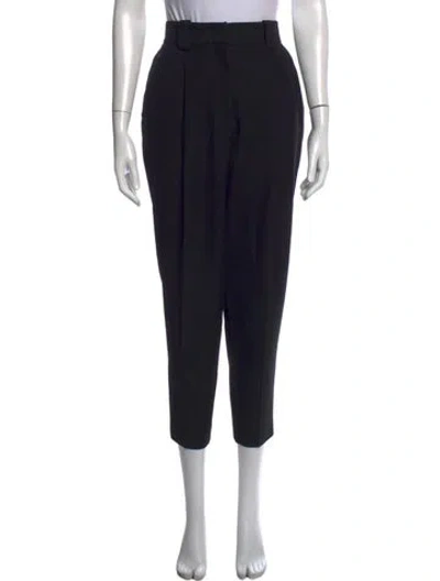 Pre-owned A.l.c Straight Leg Pants In Black