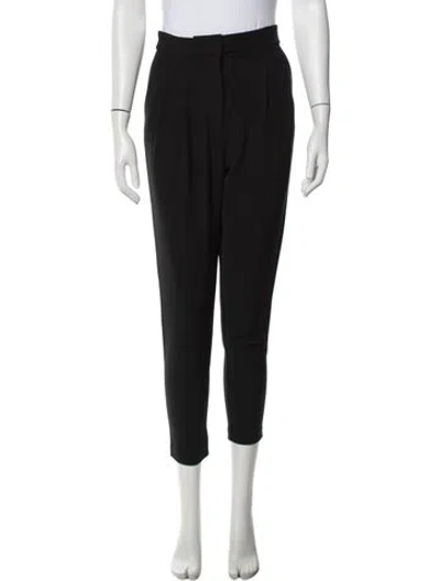 Pre-owned A.l.c Straight Leg Pants In Black