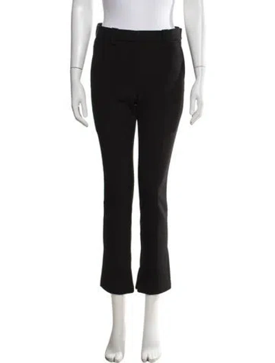 Pre-owned A.l.c Straight Leg Pants In Black