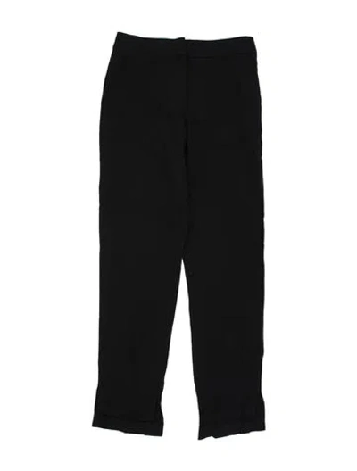 Pre-owned A.l.c Straight Leg Pants In Black