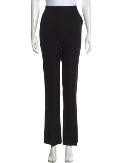 Pre-owned A.l.c Straight Leg Pants In Black