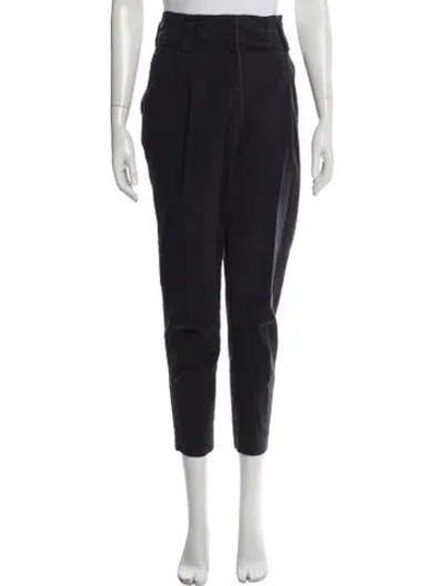 Pre-owned A.l.c Straight Leg Pants In Black