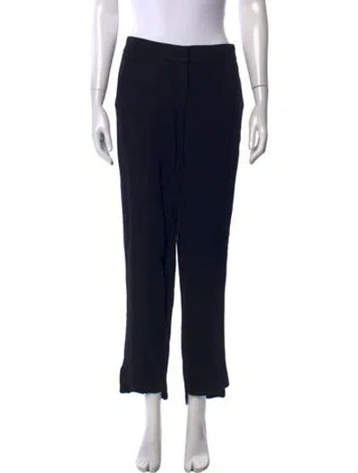 Pre-owned A.l.c Straight Leg Pants In Black