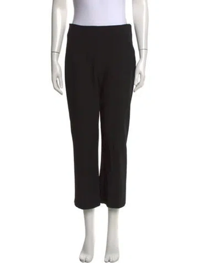 Pre-owned A.l.c Straight Leg Pants In Black