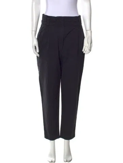 Pre-owned A.l.c Straight Leg Pants In Black