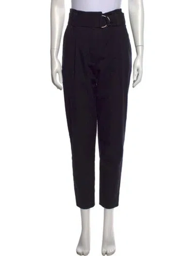 Pre-owned A.l.c Straight Leg Pants In Black