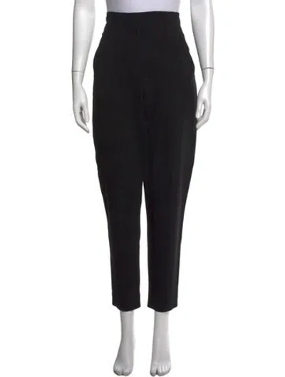 Pre-owned A.l.c Straight Leg Pants In Black