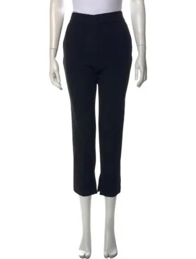 Pre-owned A.l.c Straight Leg Pants In Black