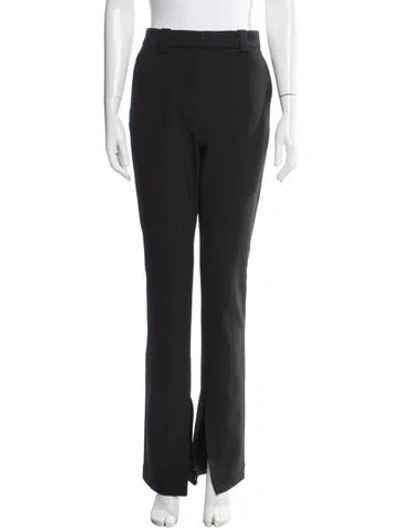 Pre-owned A.l.c Straight Leg Pants In Black