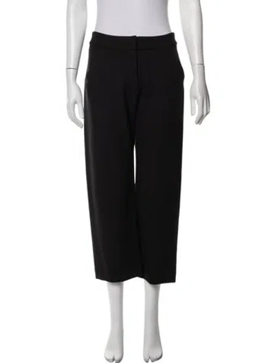 Pre-owned A.l.c Straight Leg Pants In Black
