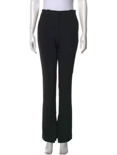 Pre-owned A.l.c Straight Leg Pants In Black
