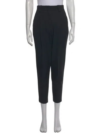 Pre-owned A.l.c Straight Leg Pants In Black