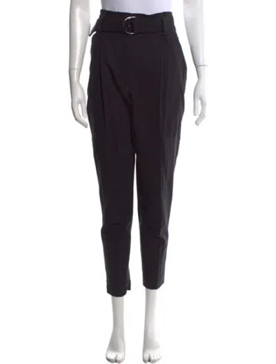 Pre-owned A.l.c Straight Leg Pants In Black