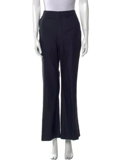 Pre-owned A.l.c Straight Leg Pants In Blue