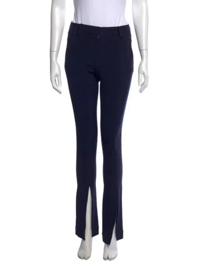 Pre-owned A.l.c Straight Leg Pants In Blue