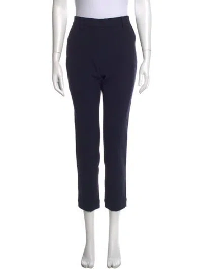 Pre-owned A.l.c Straight Leg Pants In Blue