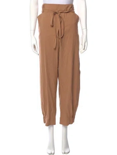Pre-owned A.l.c Straight Leg Pants In Brown