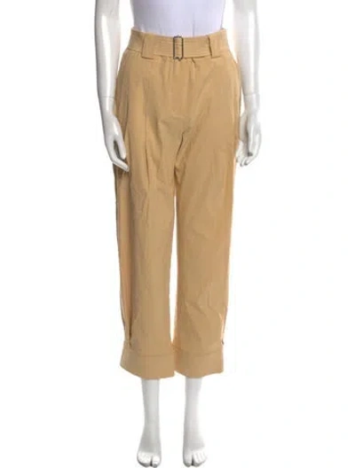 Pre-owned A.l.c Straight Leg Pants In Brown