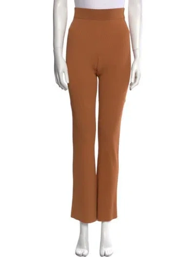 Pre-owned A.l.c Straight Leg Pants In Brown