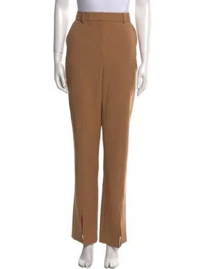 Pre-owned A.l.c Straight Leg Pants In Brown