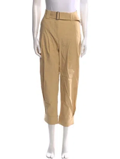 Pre-owned A.l.c Straight Leg Pants In Brown
