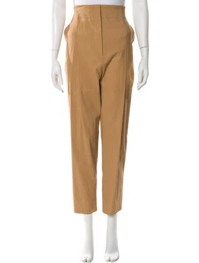 Pre-owned A.l.c Straight Leg Pants In Brown
