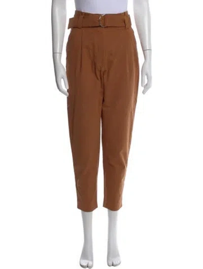 Pre-owned A.l.c Straight Leg Pants In Brown