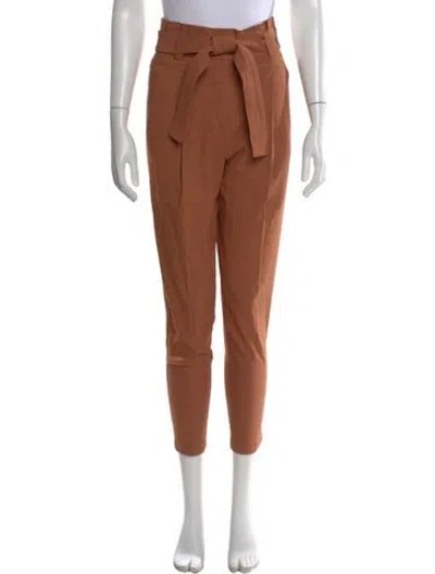 Pre-owned A.l.c Straight Leg Pants In Brown