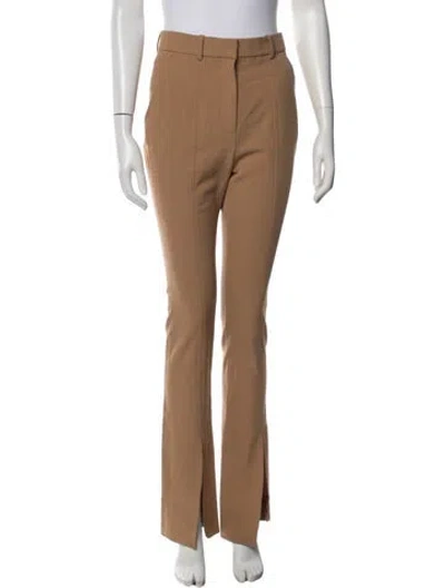 Pre-owned A.l.c Straight Leg Pants In Brown