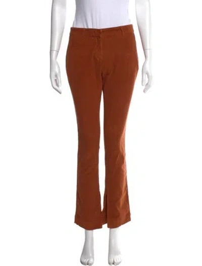 Pre-owned A.l.c Straight Leg Pants In Brown