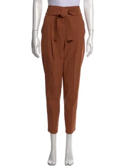 Pre-owned A.l.c Straight Leg Pants In Brown