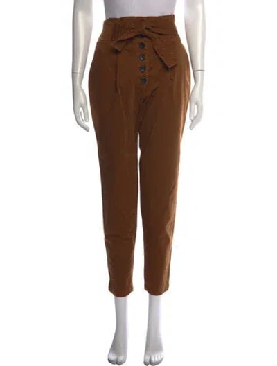 Pre-owned A.l.c Straight Leg Pants In Brown
