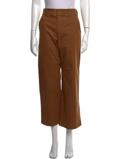 Pre-owned A.l.c Straight Leg Pants In Brown