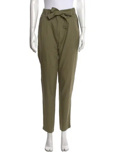 Pre-owned A.l.c Straight Leg Pants In Green
