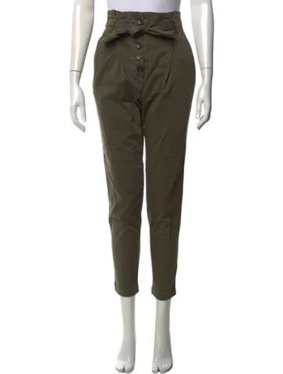 Pre-owned A.l.c Straight Leg Pants In Green
