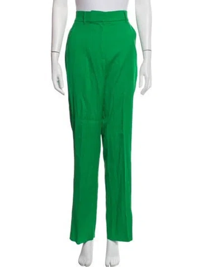 Pre-owned A.l.c Straight Leg Pants In Green