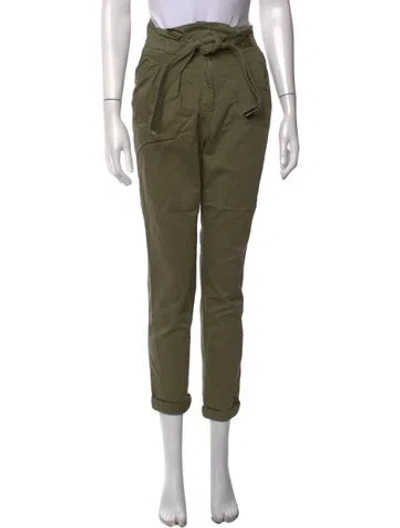 Pre-owned A.l.c Straight Leg Pants In Green