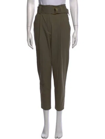 Pre-owned A.l.c Straight Leg Pants In Green