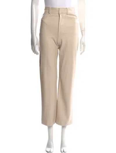 Pre-owned A.l.c Straight Leg Pants In Neutral