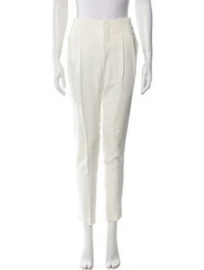 Pre-owned A.l.c Straight Leg Pants In Neutral