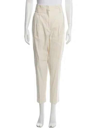 Pre-owned A.l.c Straight Leg Pants In Neutral
