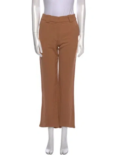 Pre-owned A.l.c Straight Leg Pants In Neutral