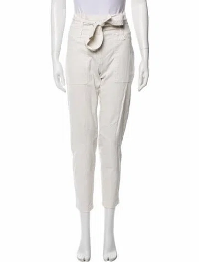 Pre-owned A.l.c Straight Leg Pants In Neutral