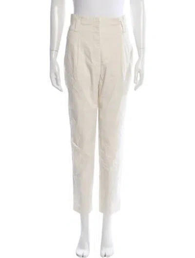 Pre-owned A.l.c Straight Leg Pants In Neutral
