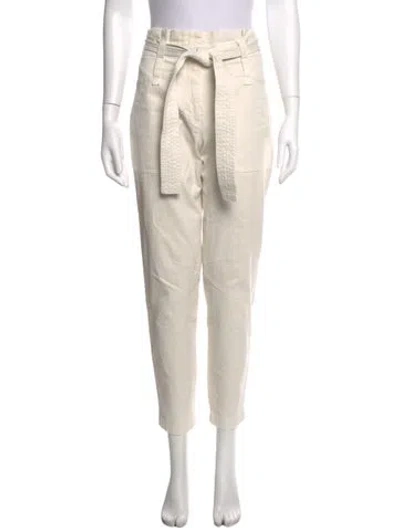 Pre-owned A.l.c Straight Leg Pants In Neutrals