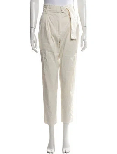 Pre-owned A.l.c Straight Leg Pants In Neutrals